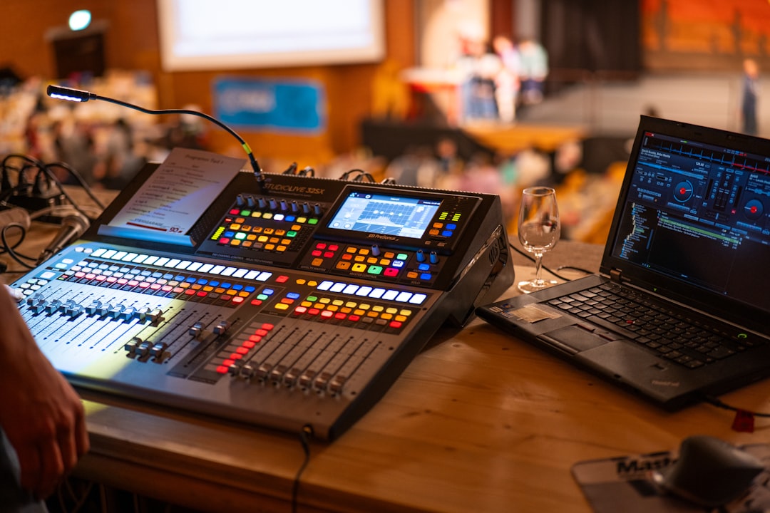 AV and audio mixing equipment for event and production use
