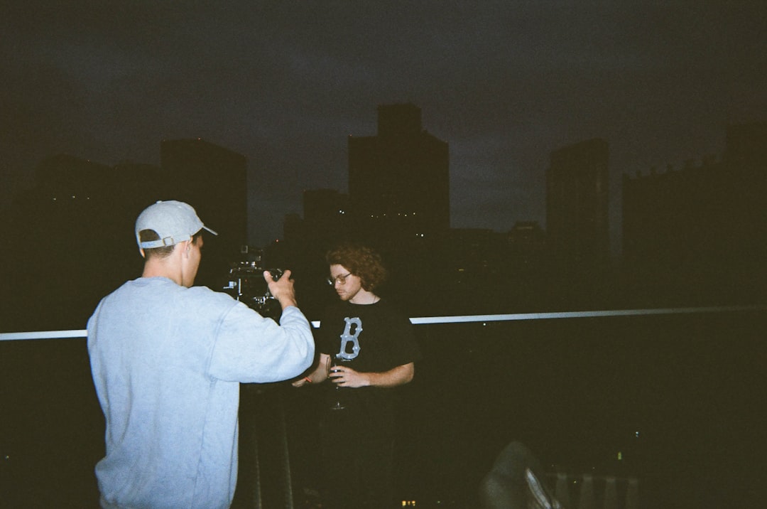 Camera and tripod setup for social content and creator productions